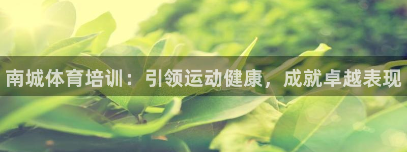 欧陆娱乐可以退钱：南城体育培训：引领运动健康，成就卓
