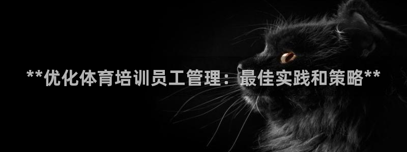 欧陆娱乐计划预测软件下载：**优化体育培训员工管理：